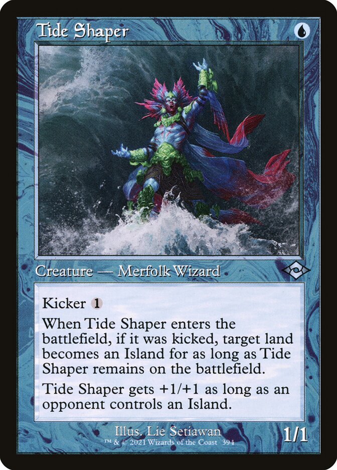 Tide Shaper card front