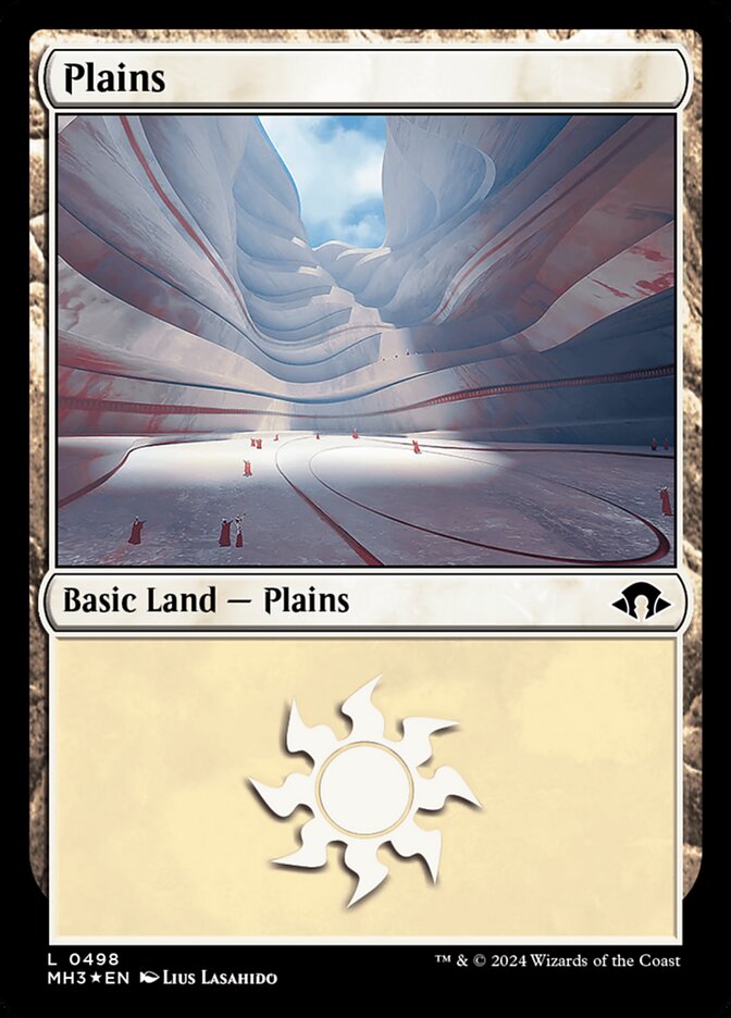 Plains card front