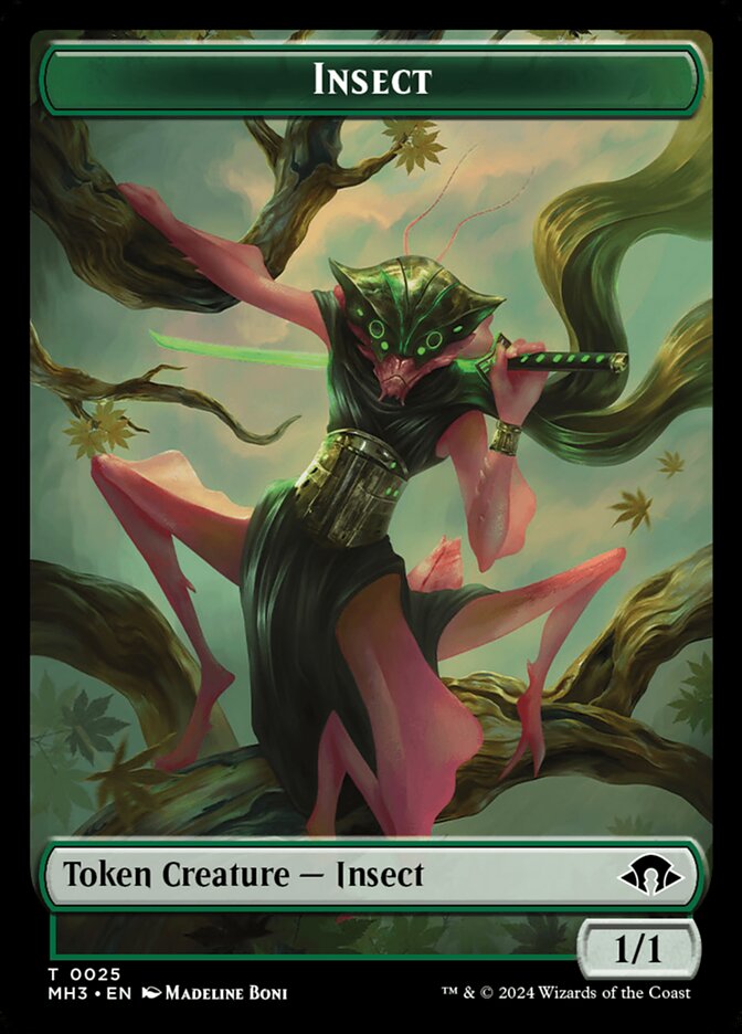 Insect card front