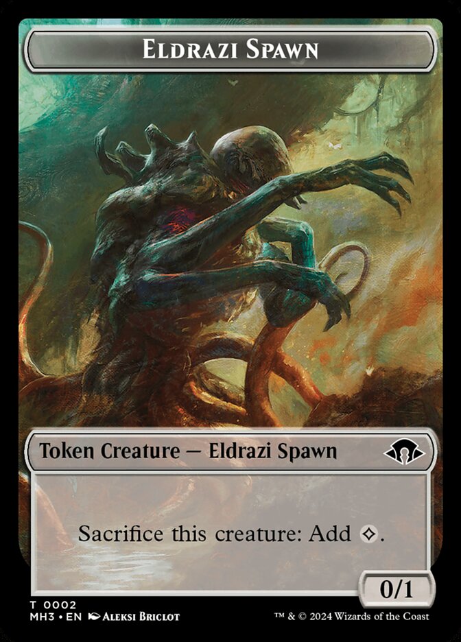 Eldrazi Spawn card front