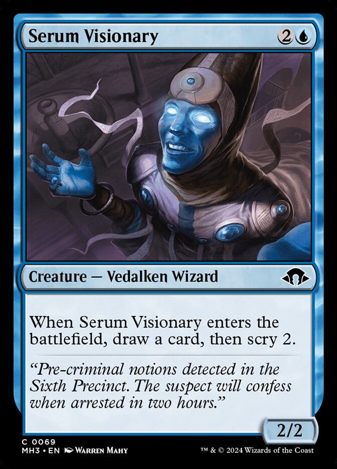 Serum Visionary card front