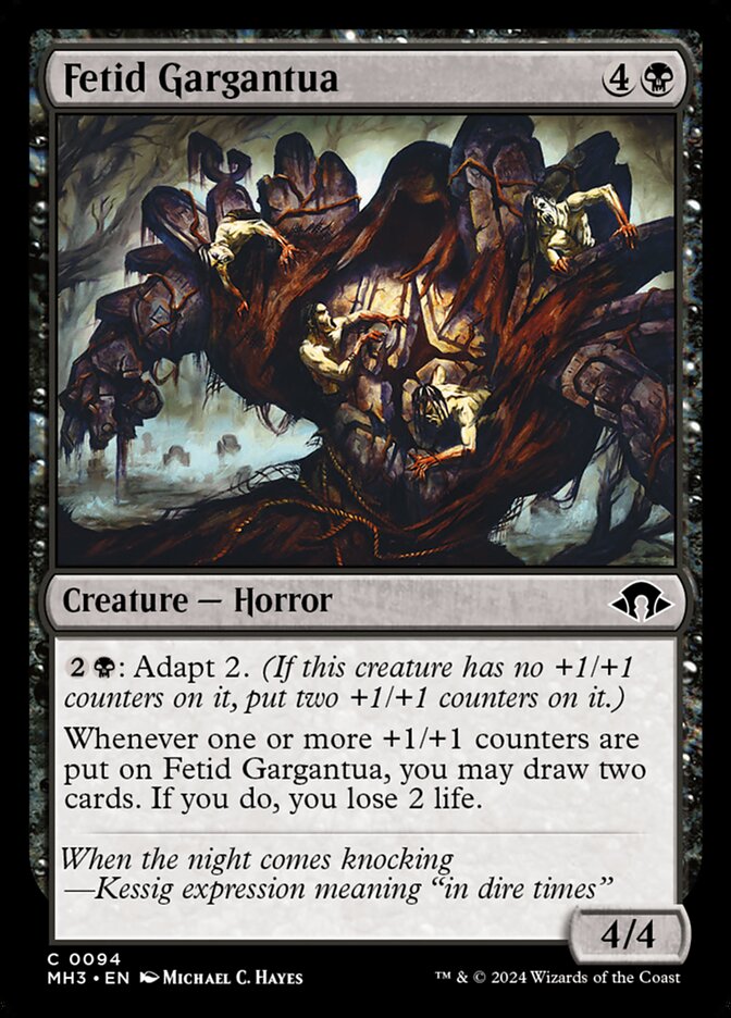 Fetid Gargantua card front