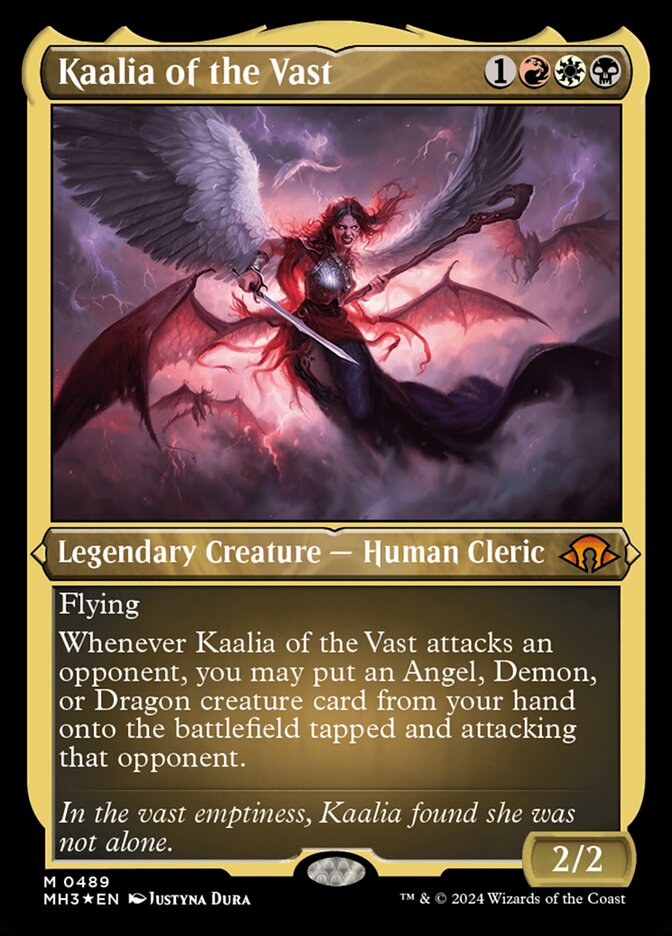 Kaalia of the Vast card front
