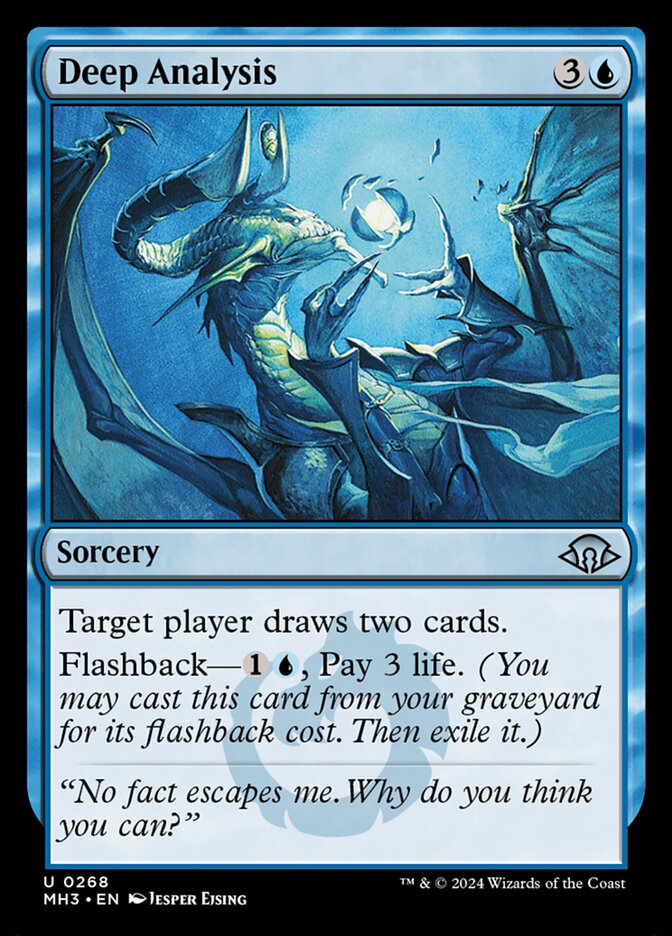 Deep Analysis card front