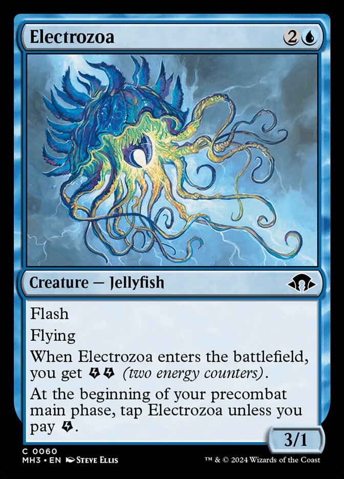 Electrozoa card front