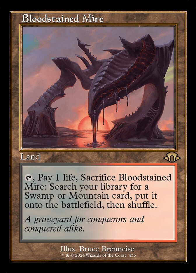 Bloodstained Mire card front