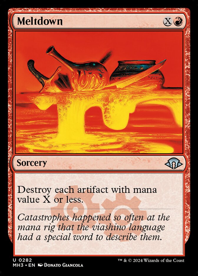 Meltdown card front