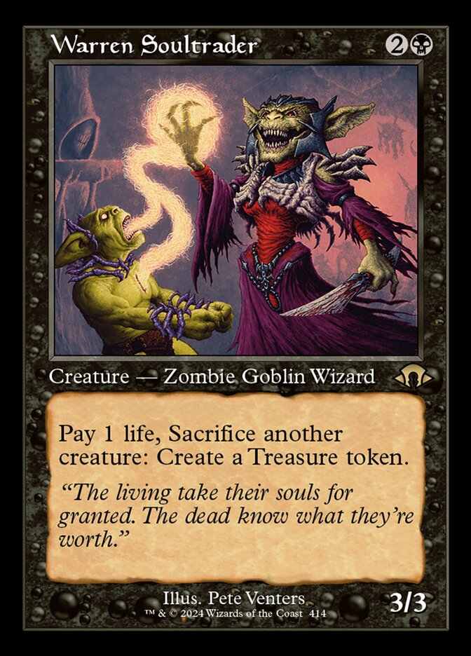 Warren Soultrader card front