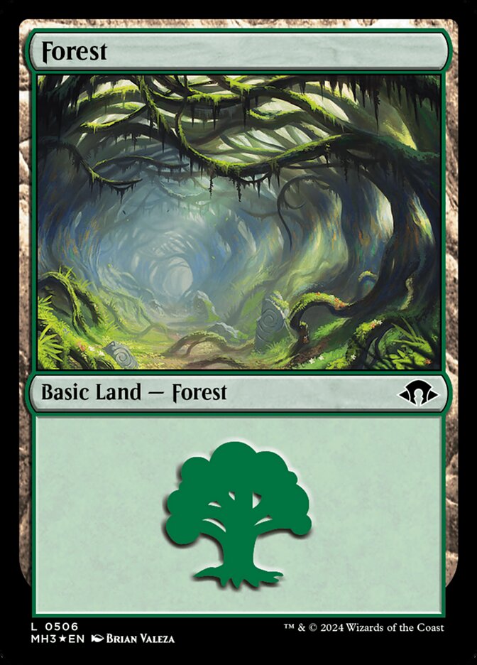 Forest card front