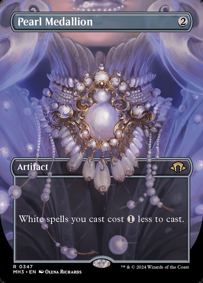Pearl Medallion card front