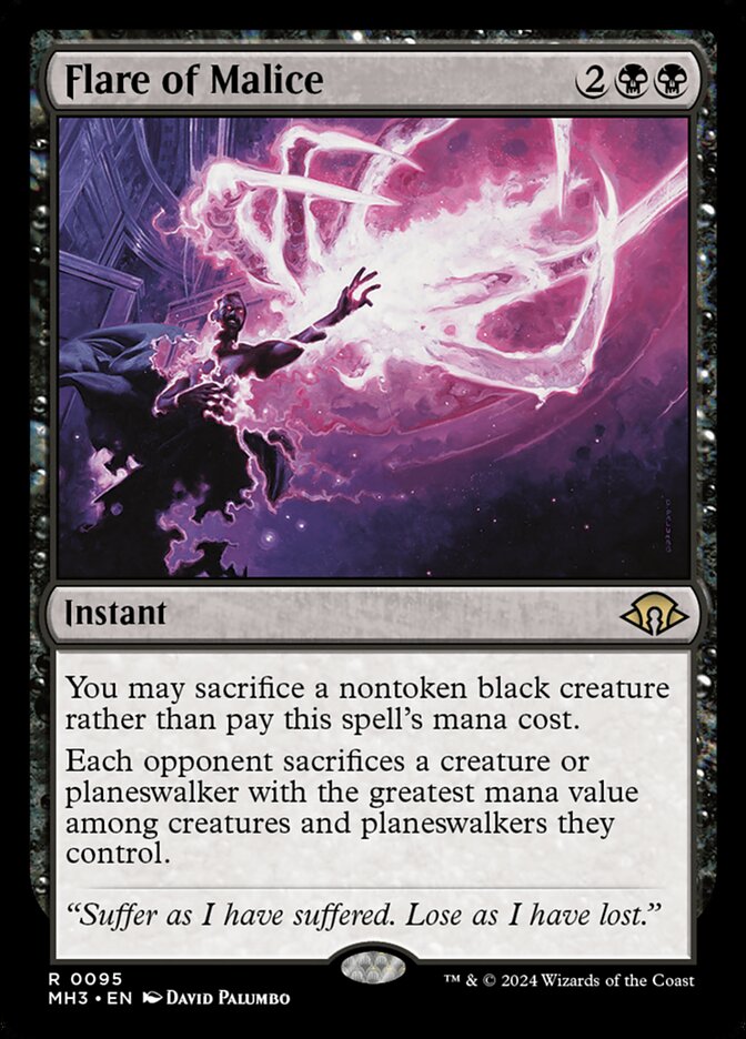 Flare of Malice card front