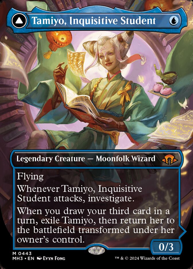 Tamiyo, Inquisitive Student card front