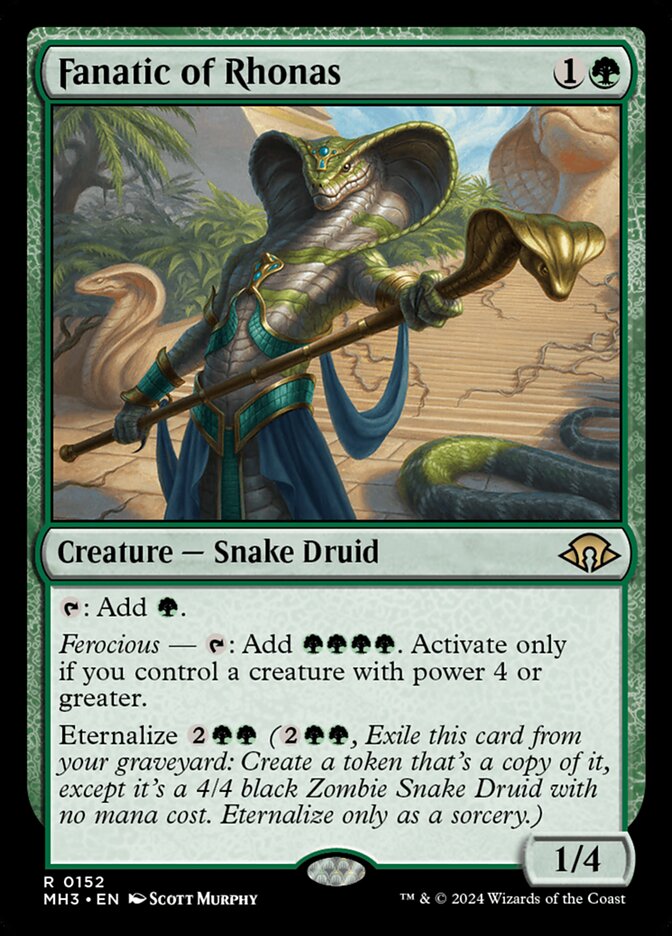 Fanatic of Rhonas card front
