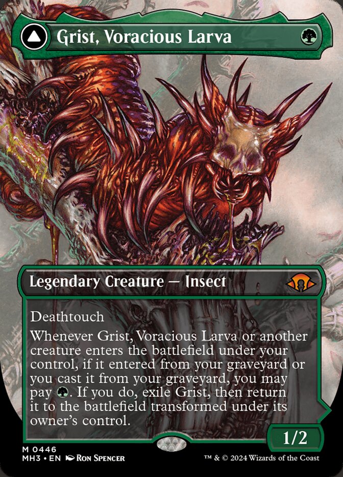 Grist, Voracious Larva card front