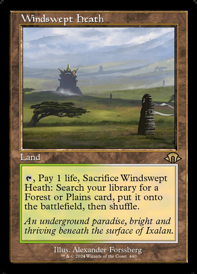 Windswept Heath card front