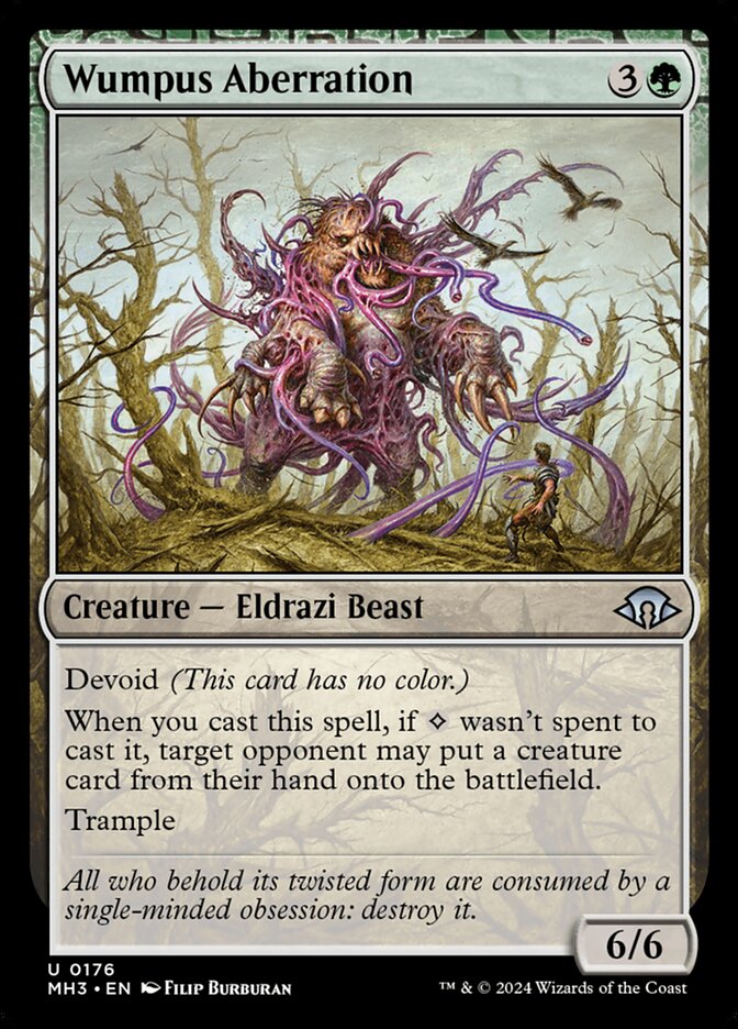 Wumpus Aberration card front