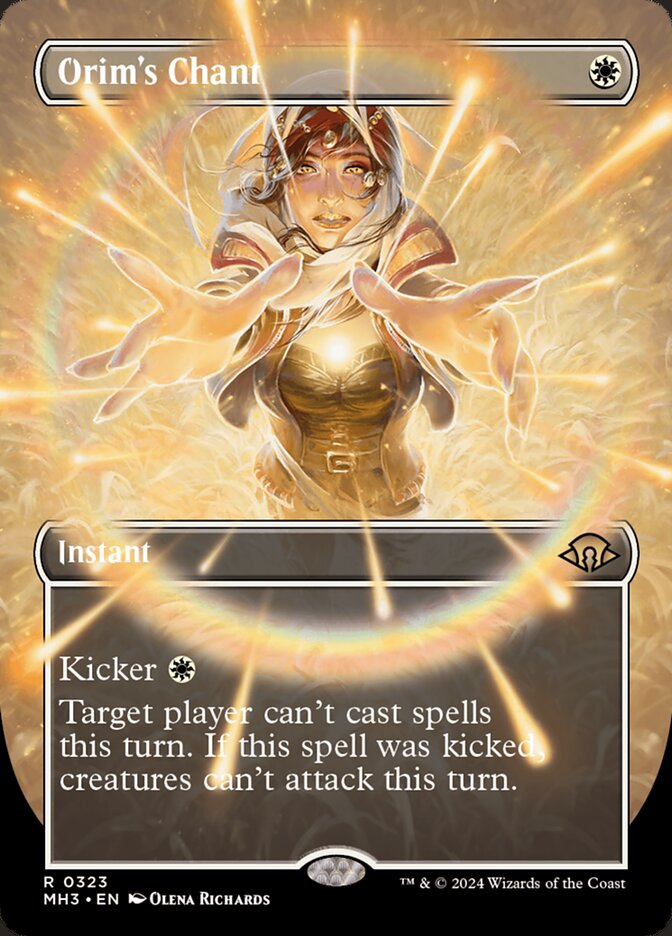 Orim's Chant card front