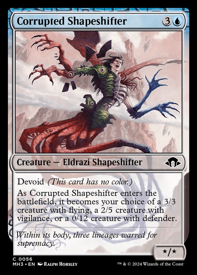 Corrupted Shapeshifter card front