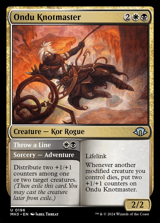 Ondu Knotmaster card front