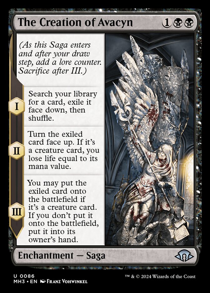 The Creation of Avacyn card front