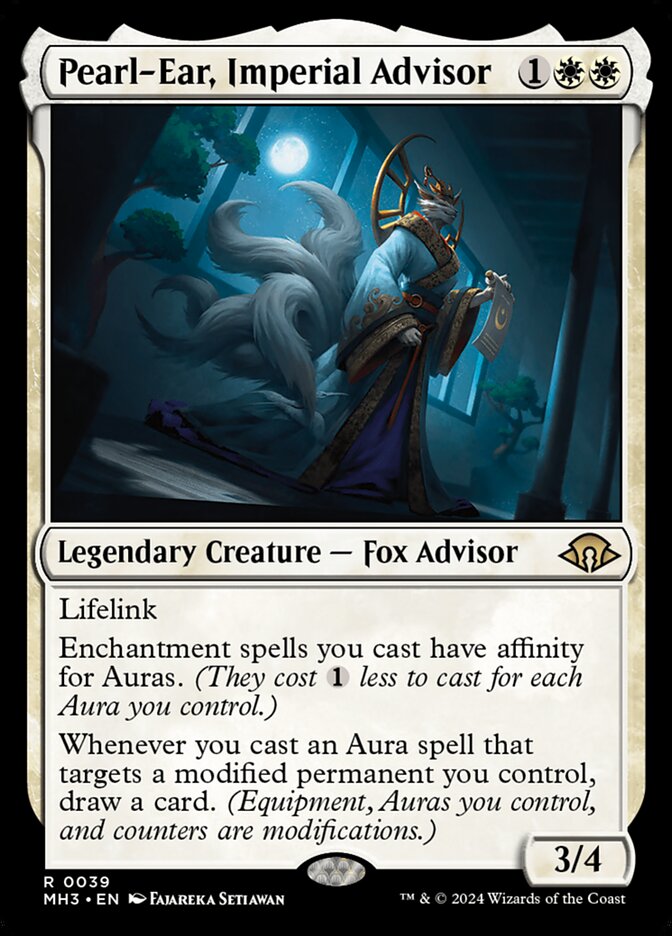 Pearl-Ear, Imperial Advisor card front
