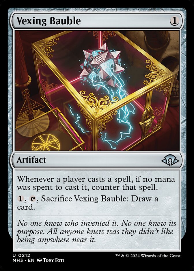 Vexing Bauble card front