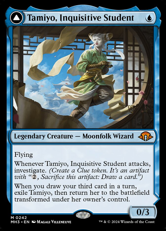 Tamiyo, Inquisitive Student card front