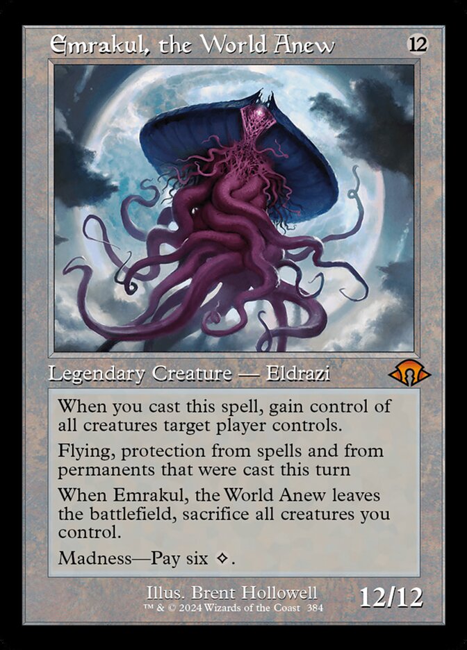 Emrakul, the World Anew card front