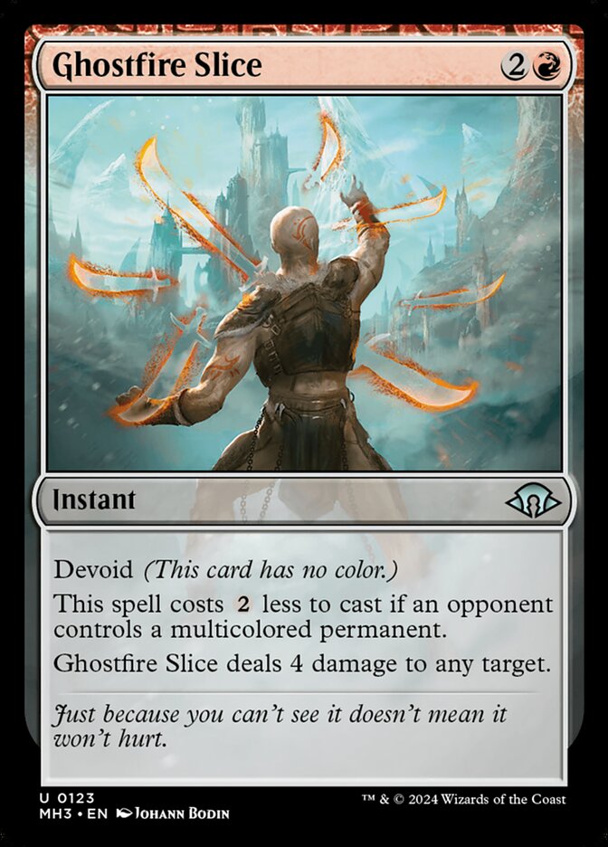 Ghostfire Slice card front