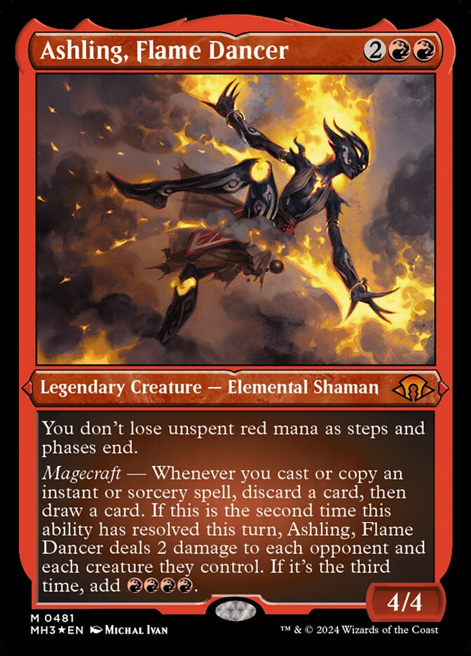 Ashling, Flame Dancer card front