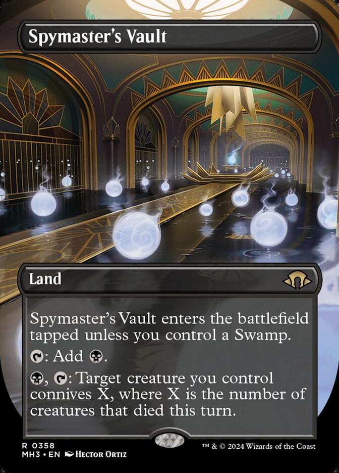 Spymaster's Vault card front