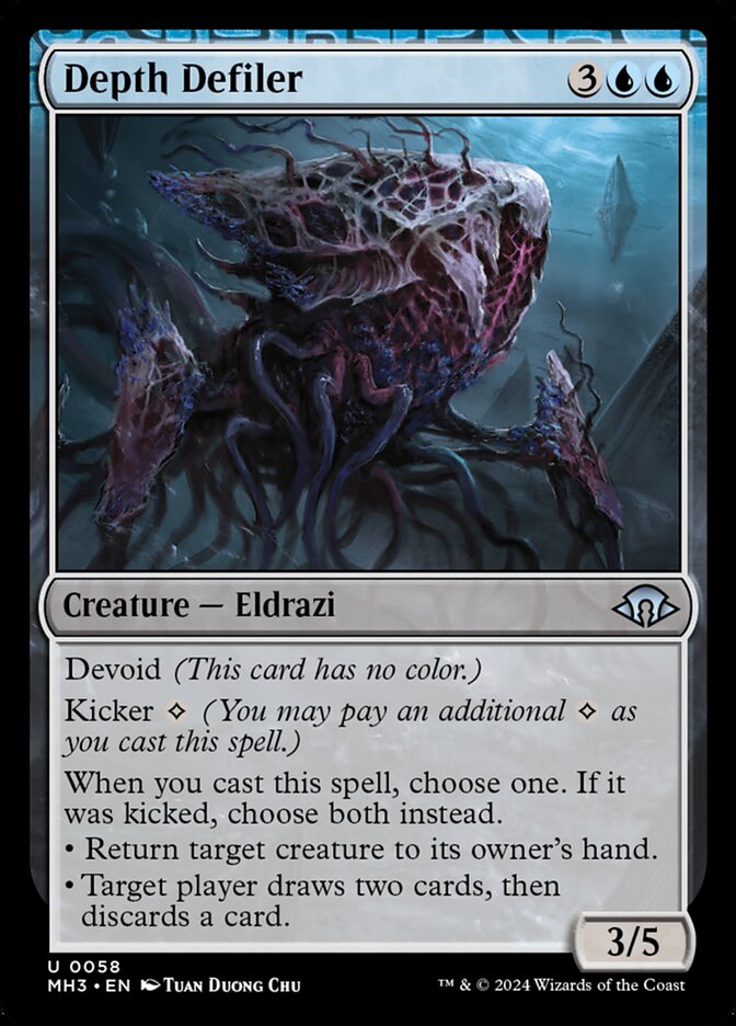 Depth Defiler card front