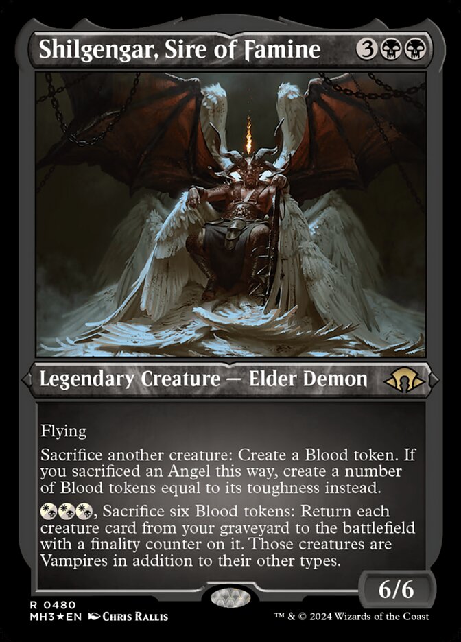 Shilgengar, Sire of Famine card front