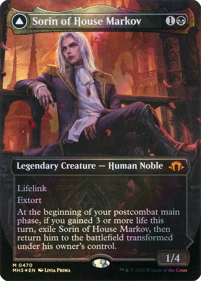 Sorin of House Markov card front