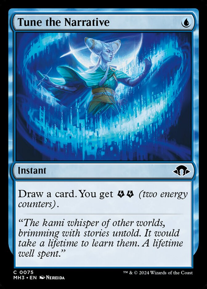 Tune the Narrative card front