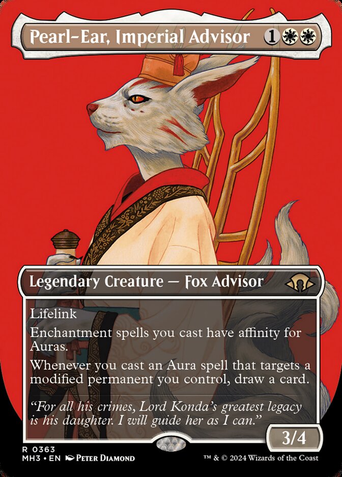 Pearl-Ear, Imperial Advisor card front