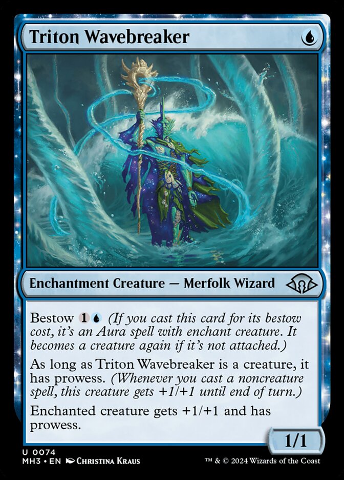 Triton Wavebreaker card front