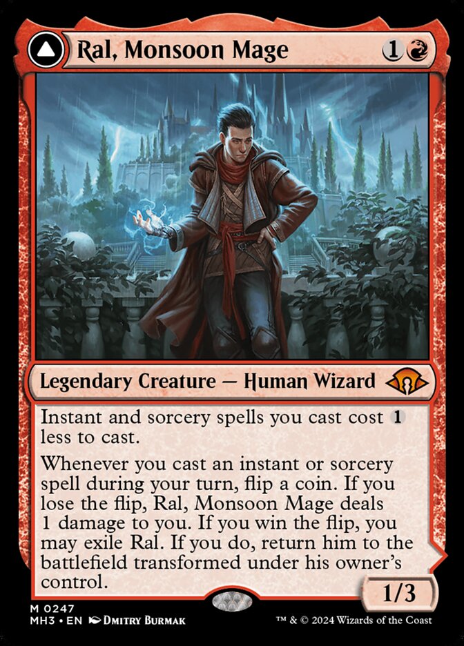 Ral, Monsoon Mage card front