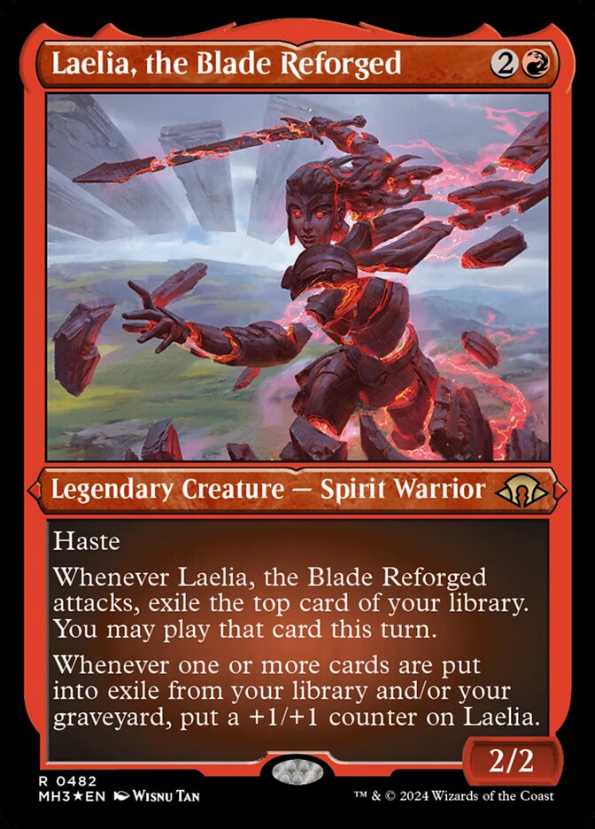 Laelia, the Blade Reforged card front