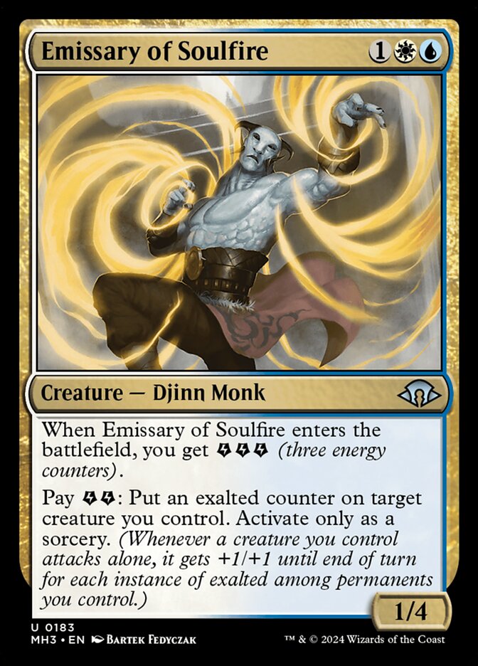 Emissary of Soulfire card front