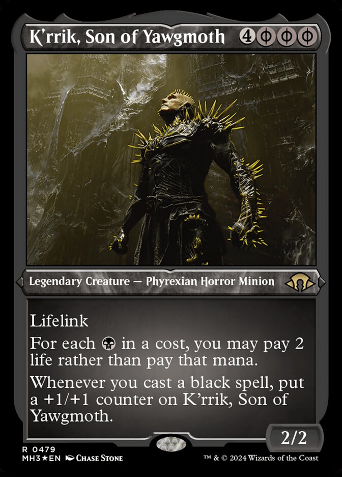 K'rrik, Son of Yawgmoth card front