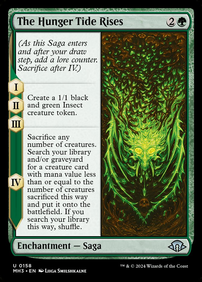 The Hunger Tide Rises card front