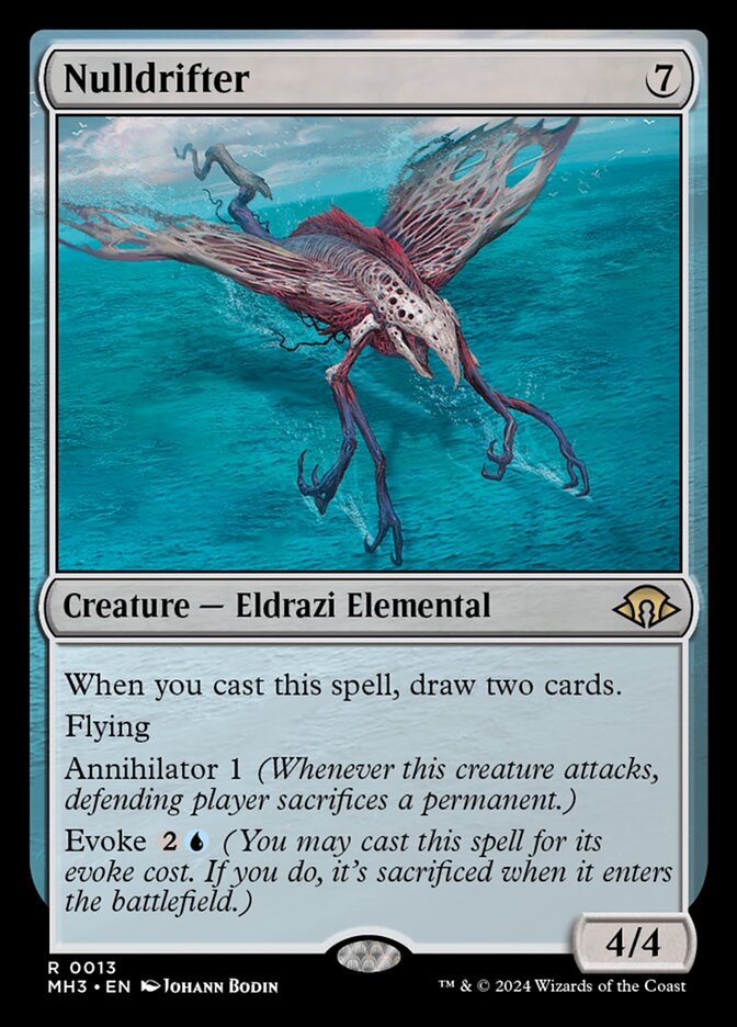 Nulldrifter card front
