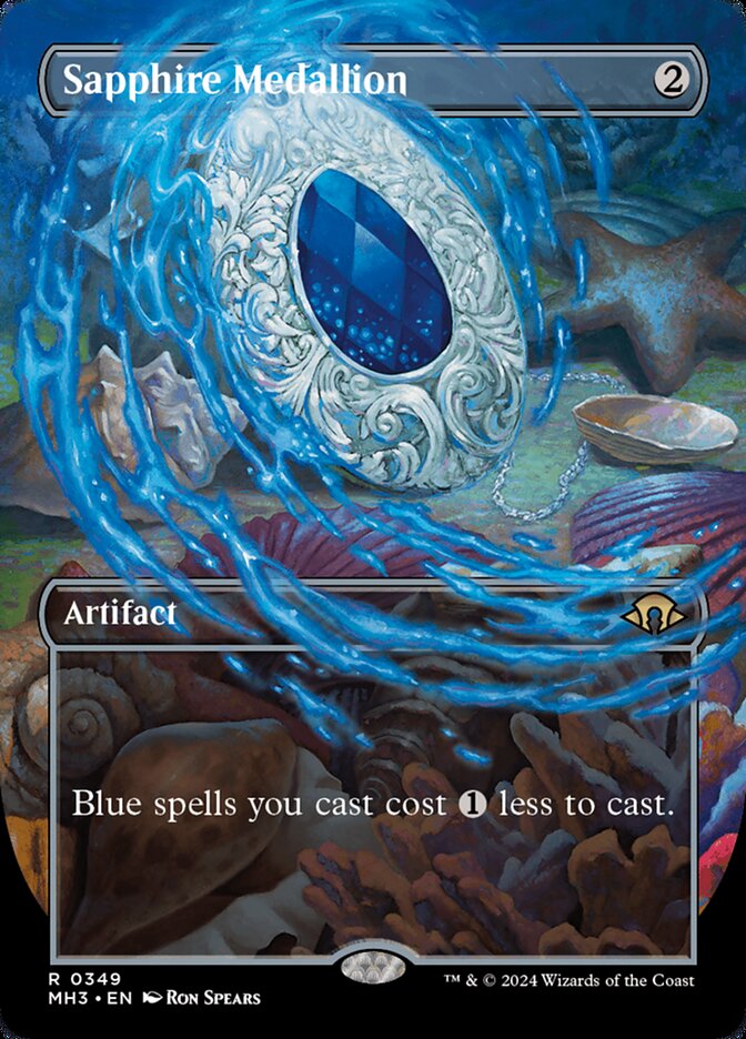 Sapphire Medallion card front