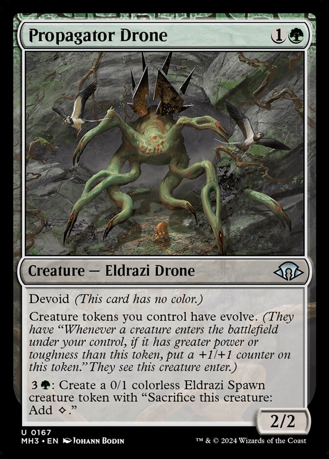 Propagator Drone card front