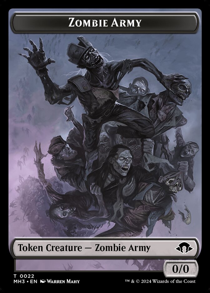 Zombie Army card front