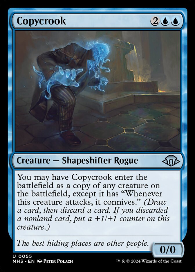 Copycrook card front