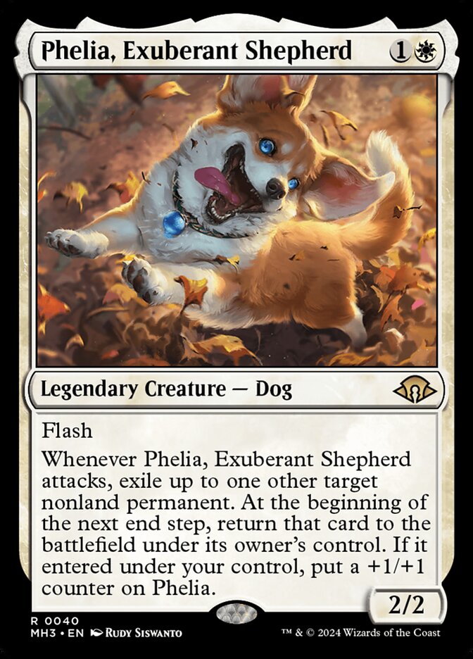 Phelia, Exuberant Shepherd card front