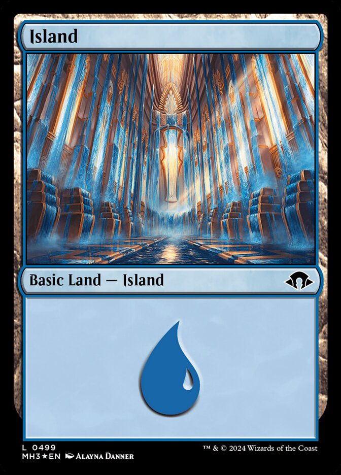 Island card front