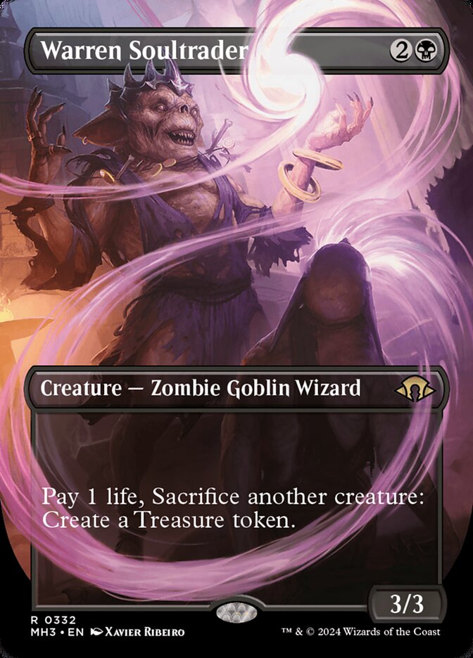 Warren Soultrader card front